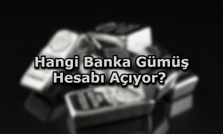 Hangi Banka Gümüş Hesabı Açıyor?